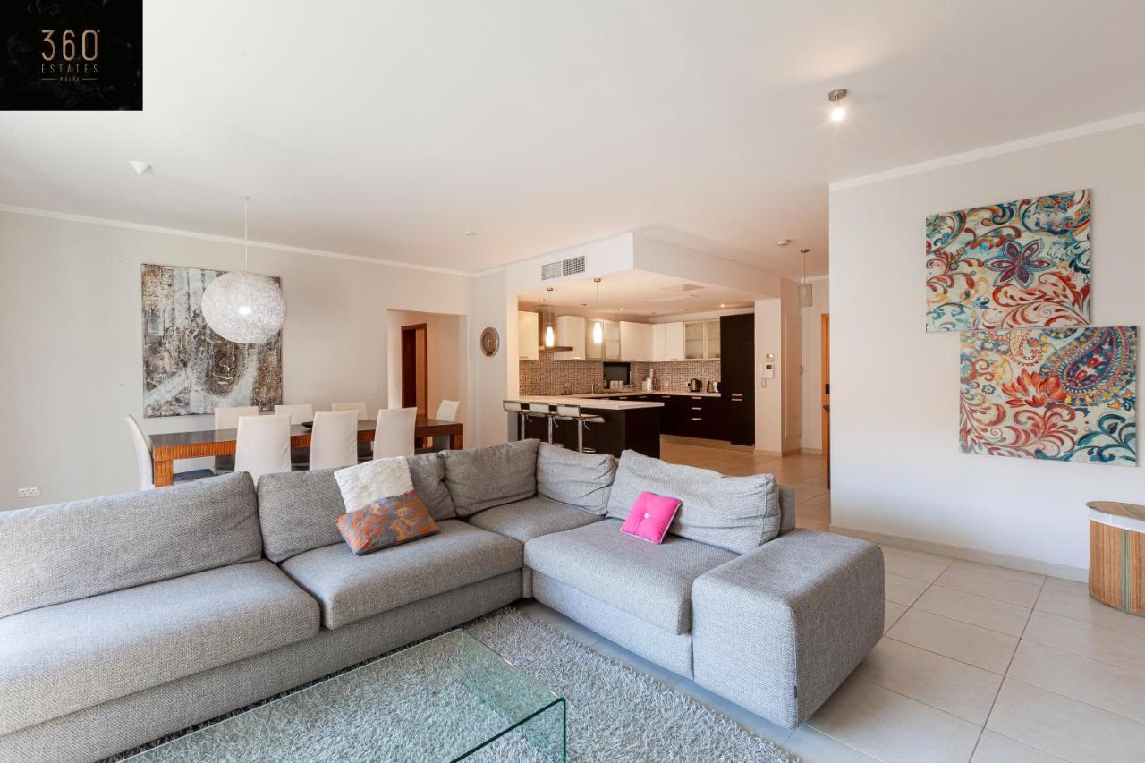 Pender Lux Complex - 3Br Unit With Private Parking By 360 Estates Lejlighed Saint Julian's Eksteriør billede