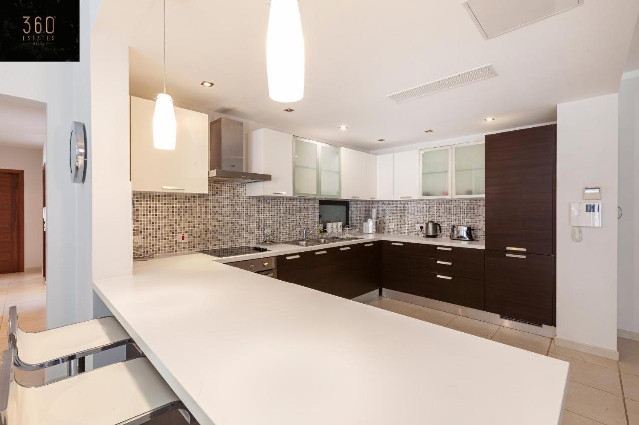 Pender Lux Complex - 3Br Unit With Private Parking By 360 Estates Lejlighed Saint Julian's Eksteriør billede