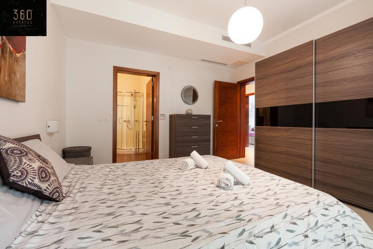 Pender Lux Complex - 3Br Unit With Private Parking By 360 Estates Lejlighed Saint Julian's Eksteriør billede