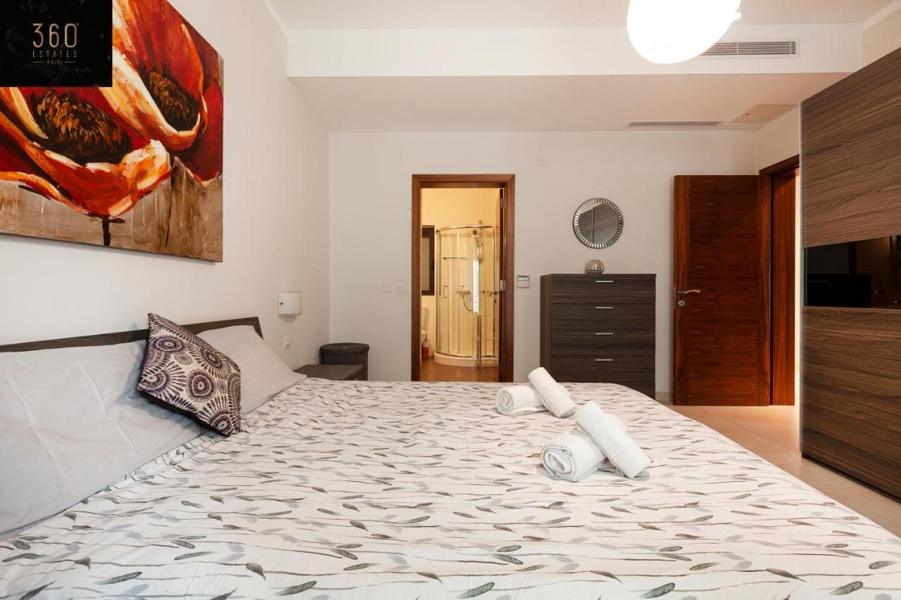 Pender Lux Complex - 3Br Unit With Private Parking By 360 Estates Lejlighed Saint Julian's Eksteriør billede